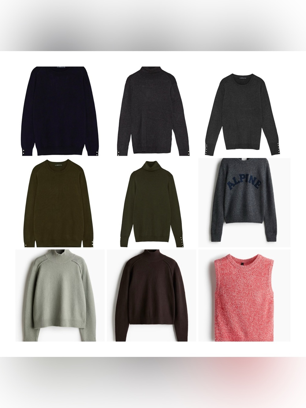 14 piece sweater / knitwear bulk buy reseller bundle